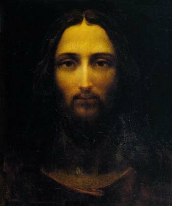 Н. Майков. Голова Иисуса Христа. 1840 год