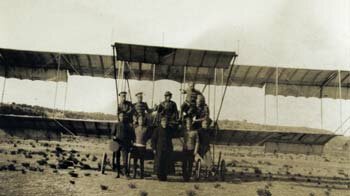 Ученики авіаційної школи. Кача, 1912 год