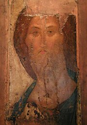 Спас. Деисусный чин. Андрей Рублев. 15 век
